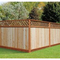 Image result for Wood Fencing Prices