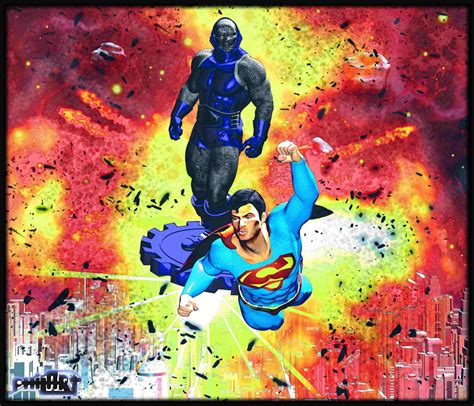 DarkSeid vs Superman by Philart666 on DeviantArt