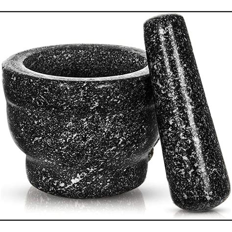 Solid Durable Granite Pestle Mortar Set