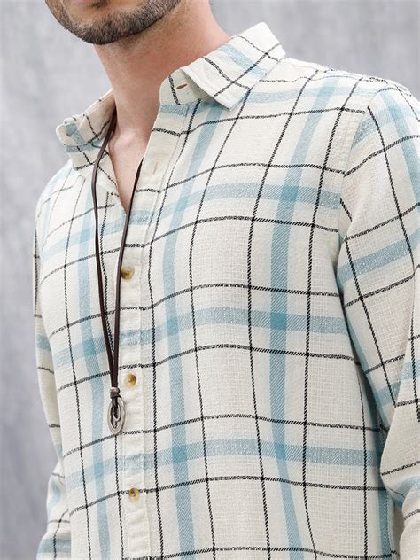 Shop Check Shirt for Men | Check Shirt Online in India | Wrogn