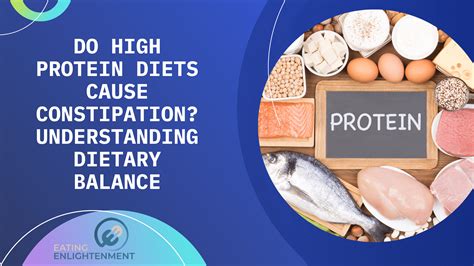 Do High Protein Diets Cause Constipation? Understanding Dietary Balance ...