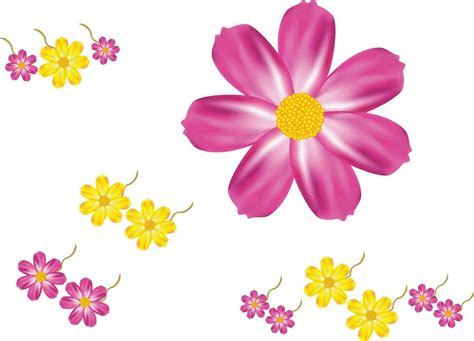 Free Flower Vector Graphics 的图像结果