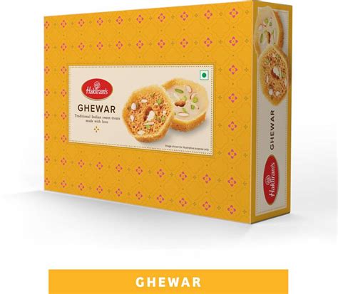Haldiram's Ghevar Rakhi Special Combo Pack (670 g) Box Price in India ...