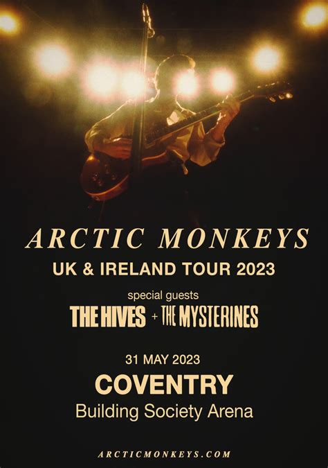 Arctic Monkeys Posters | The Car Album & 2023 Tour Posters