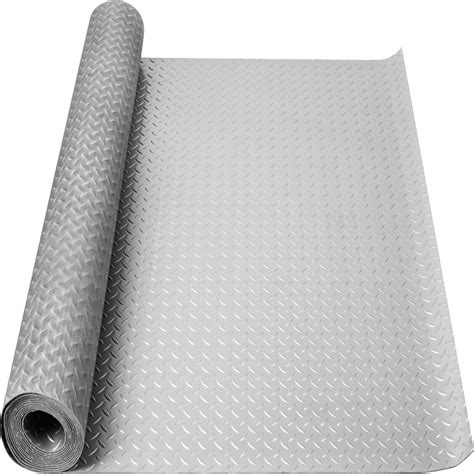Heavy Duty Garage Flooring Mat Roll Anti-Slip Trailer Floor Covering ...