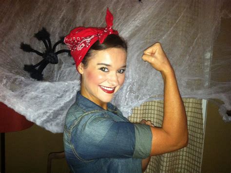 Rosie The Riveter Costume | Halloween | My Life Well Loved