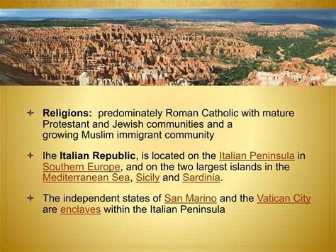 Presentation on Italy | PPTX
