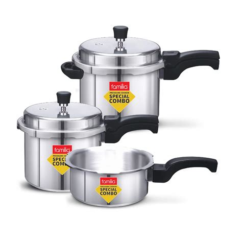 Buy FAMILIA FAL 235 Induction Base Outer Lid Aluminium Pressure Cooker ...