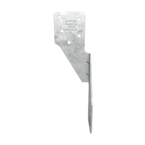 Simpson Strong-Tie 6-in 18 -Gauge ZMAX Steel Rafter tie Wood to wood in ...