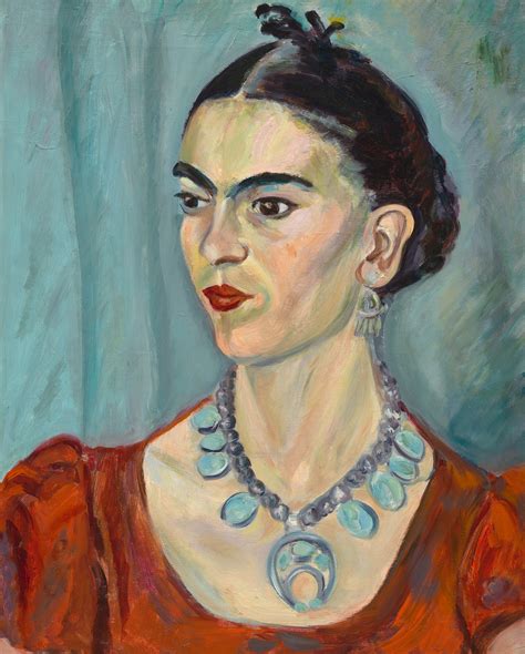 Frida Kahlo Autorretrato Con Collar