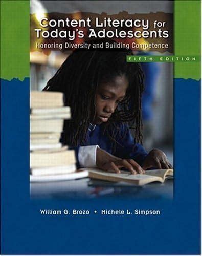 Content Literacy for Today's Adolescents: Honoring Diversity and ...
