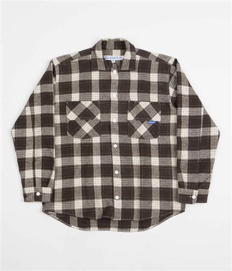 Polar Big Boy Flannel Shirt - Brown | Flatspot