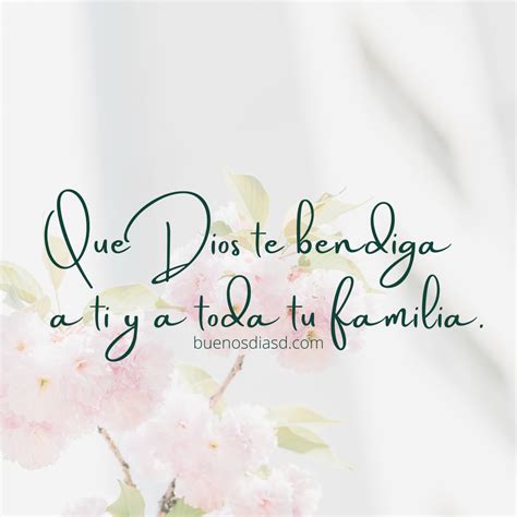 Frases de Buen Día. Bendiciones para la Familia | Imágenes y Frases de ...
