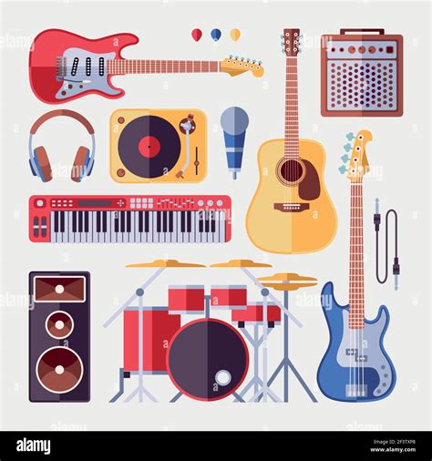 Image result for Rock Band Instruments Clip Art