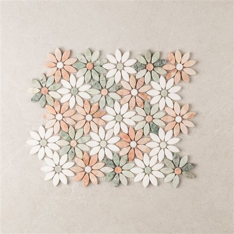 Flower Tiles Design Floor at Grace Makin blog