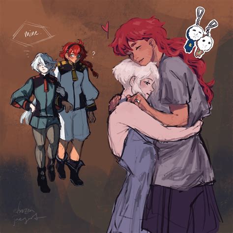suletta x miorine on Tumblr
