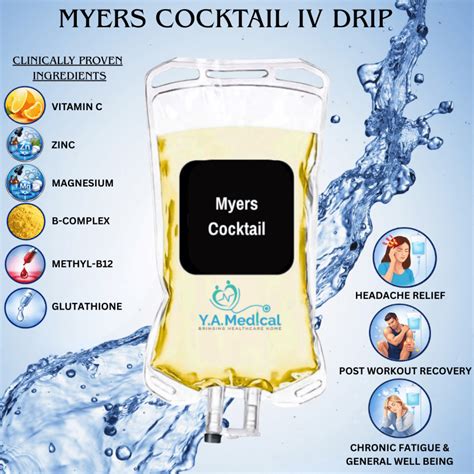 Myers Cocktail IV Therapy in Phoenix AZ | Mobile Wellness Infusion