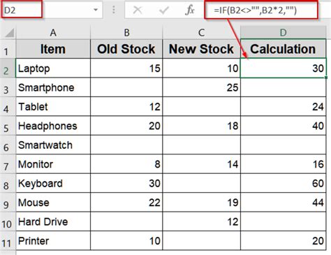 How to Calculate If Cells Are Not Blank in Excel - Excel Insider