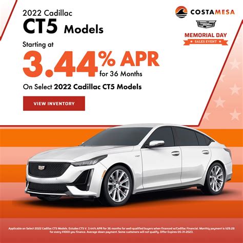 New Specials | Costa Mesa Cadillac