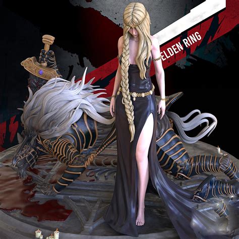 Elden Ring Queen Marika NSFW STL - 3D Printable High Quality STL File ...