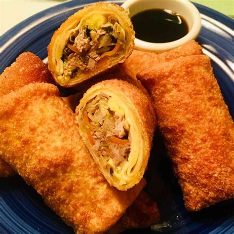 Chinese Pork Egg Roll Recipe Easy Homemade Pork Egg Rolls Recipe