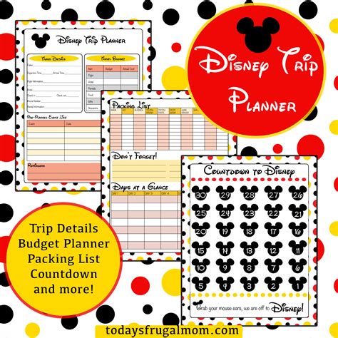 Are you planning a trip to Disney soon? If so, come download this cute ...