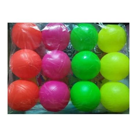 Hard Plastic Cricket Balls For Kids (Multicolor) - Lowest Online Price ...