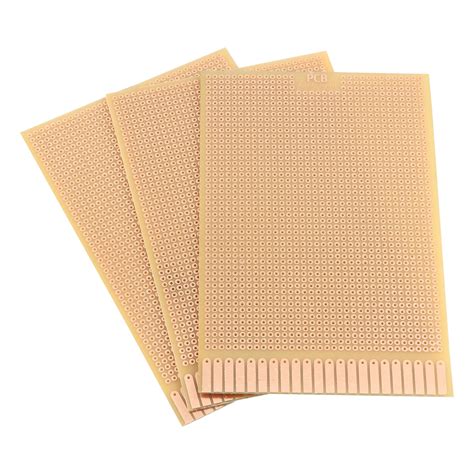 General Purpose PCB Breadboard – FR2 (Set of 15) (140mmx90mm) – with h ...
