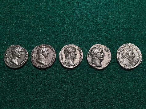 5 good emperors portrait focused set completed! : r/ancientrome