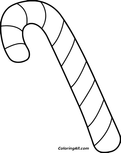Free Christmas Coloring Pages Candy Cane
