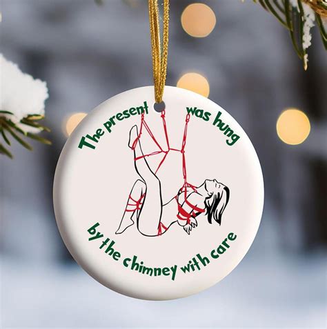 Bondage Themed Christmas Tree Ornament, BDSM Xmas Tree Decor, Gift for ...