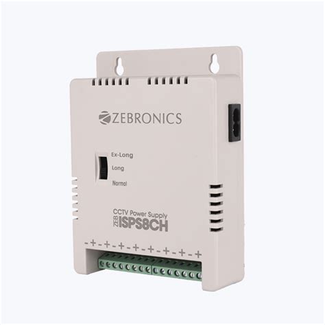 Zebronics ISPS8CH Indoor Power Supply