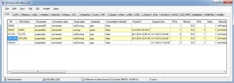 Image result for RVTools Tutorial
