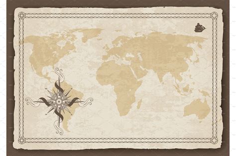 Blank Old World Map Vector 的图像结果