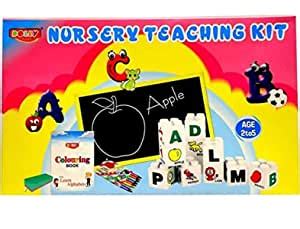 Tykon Hub Teaching Kit Alphabet & Picture Fun Blocks, Writing Slate and ...