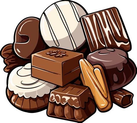 AI generated Chocolate candy clipart design illustration 36519655 PNG