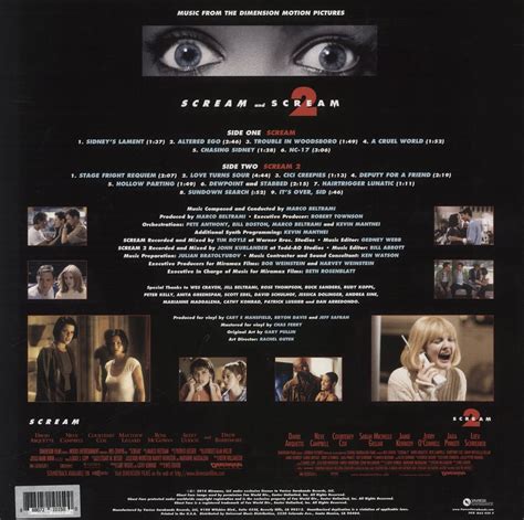 Original Soundtrack Scream / Scream 2 (Music From The Dimension Motion ...