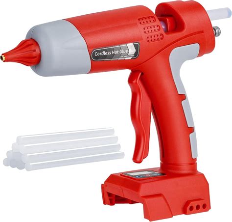 Amazon.com: 2 AH Battery Cordless Hot Glue Gun, Suitable for Milwaukee ...