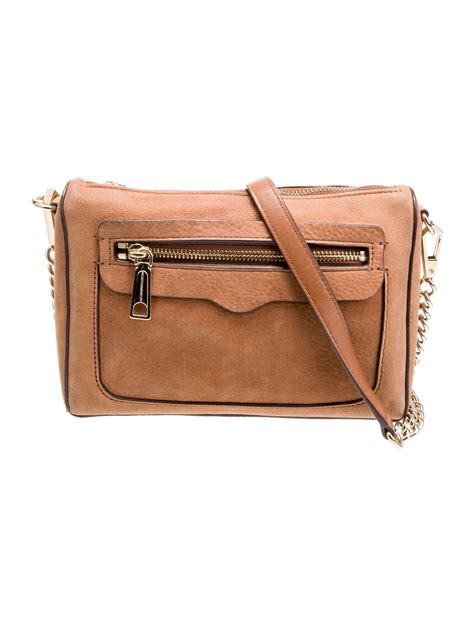 Rebecca Minkoff Suede Crossbody Bag - Brown Crossbody Bags, Handbags ...
