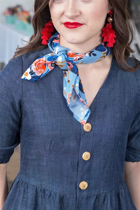 Free Head Scarf Sewing Pattern All It Takes Is Two Triangles Of Fabric ...