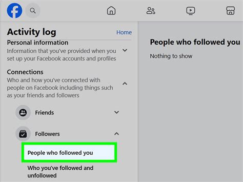 Where To See Your Following On Facebook