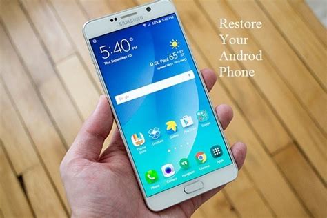Full Guide to Restore Android Phone-Dr.Fone