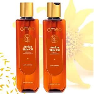 Buy Omeo Arnica Hair Oil - 200ml (Pack of 2) with Jaborandi, 100% ...