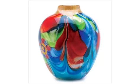 Jug Shaped Hand Crafted Flora... | Groupon Goods