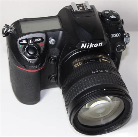 Nikon D200 Digital SLR Camera Instruction Manual