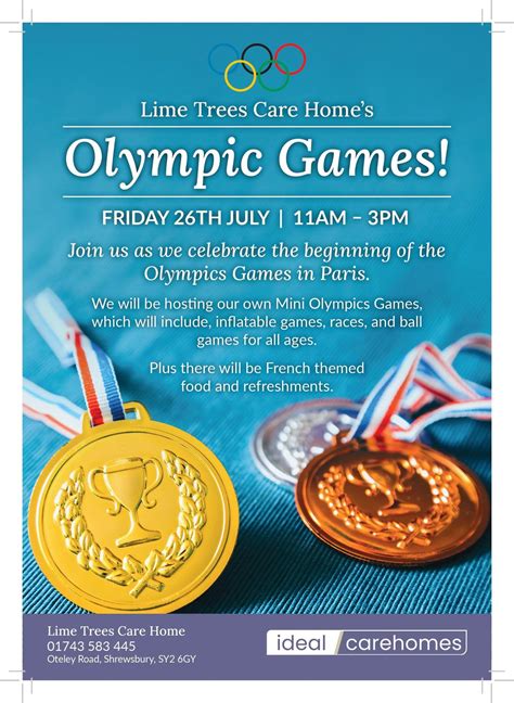 Lime Trees Olympic Games, Oteley Road, SY26GY Shrewsbury, United ...