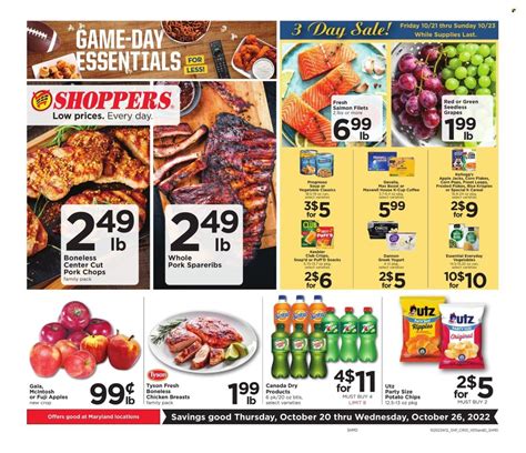 Shoppers (MD, VA) Weekly Ad Flyer Specials October 20 to October 26, 2022