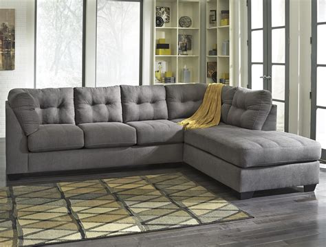 Benchcraft Mayberry 2-Piece Sectional w/ Sleeper Sofa & Right Chaise ...