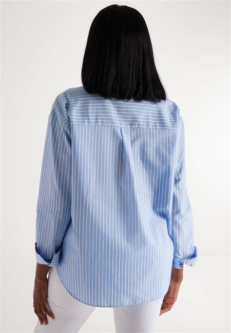 Blue Striped Shirt