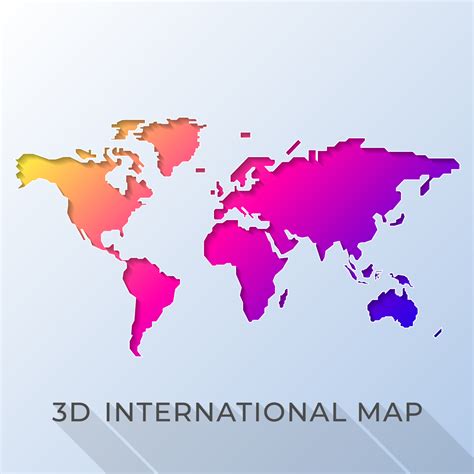 Colorful World Map Vector 的图像结果